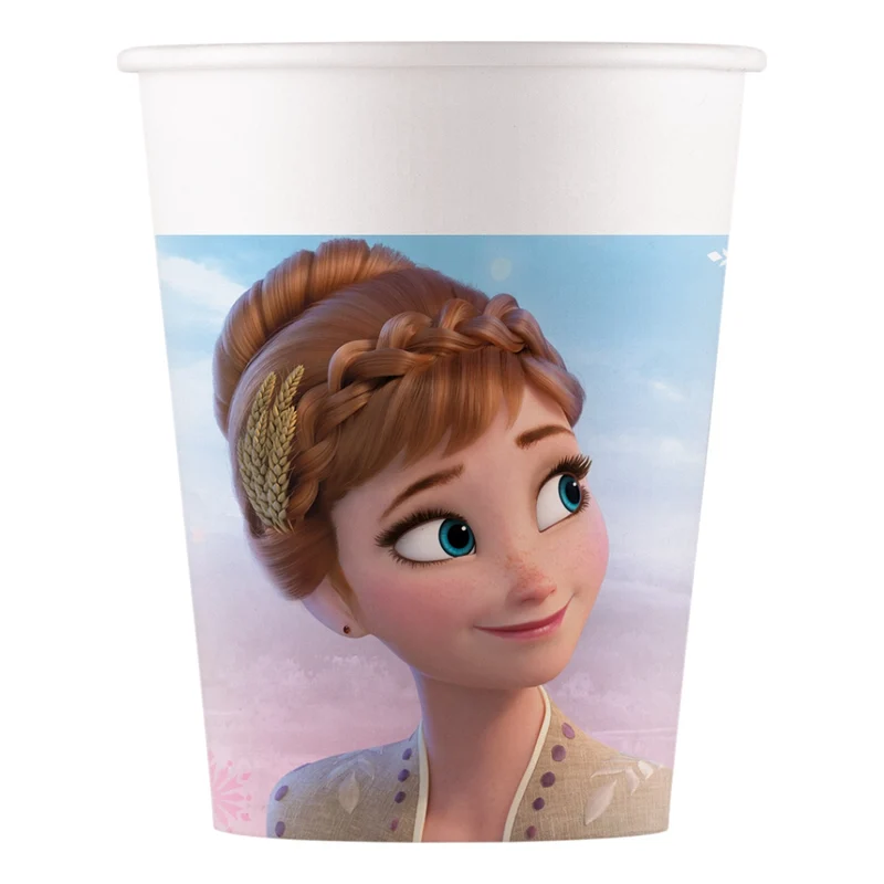 Frozen 2 Wind Spirit papieren bekers 200ml - 8 stuks