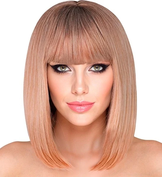 Pruik droomhaar layla blond amber