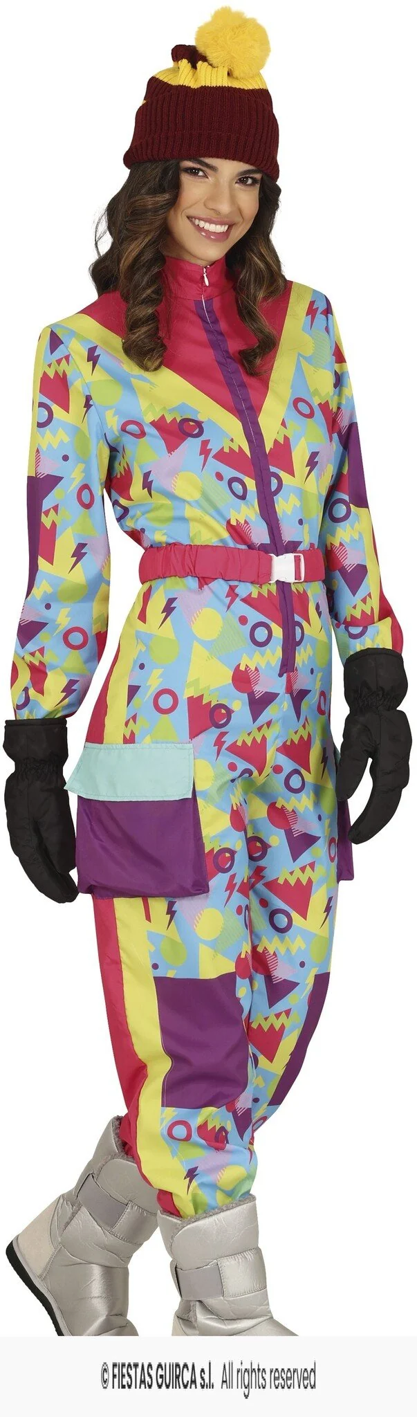 Foute Ski Overall Happy Dames