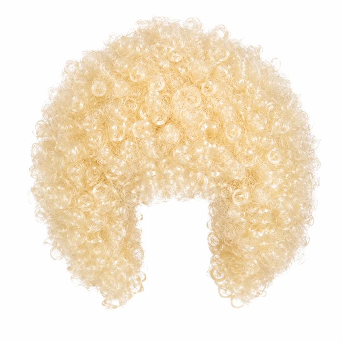 Pruik big blondie krullen blond
