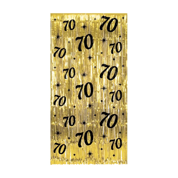 Deurgordijn 70 jaar 200 x 100 cm