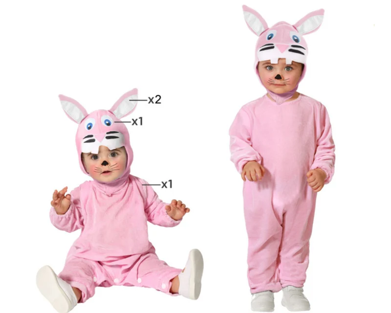 Baby Peuter Konijntje kostuum Roze