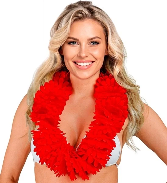 Hawaii krans rood Pim