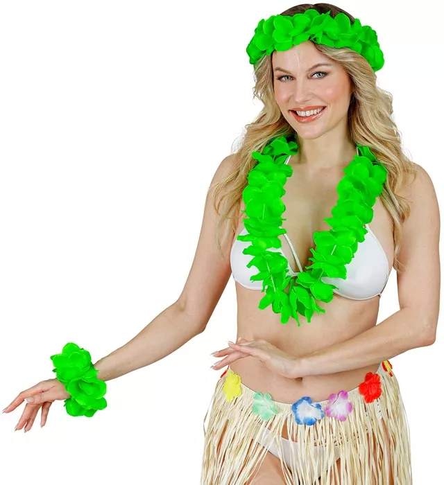 Hawaii set groen Sem