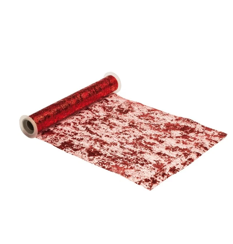 Tafelloper Rood Shiny 29cm x 5m