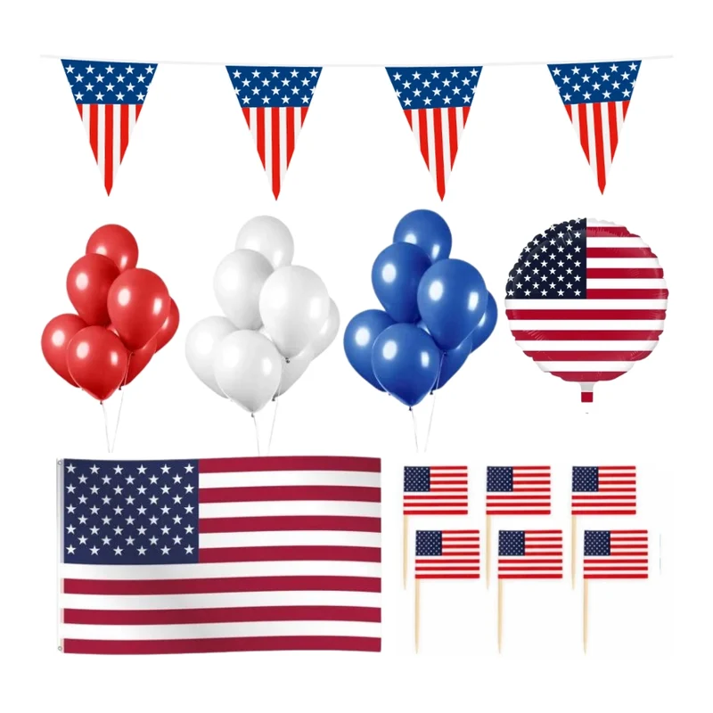 Amerika Versiering pakket - L