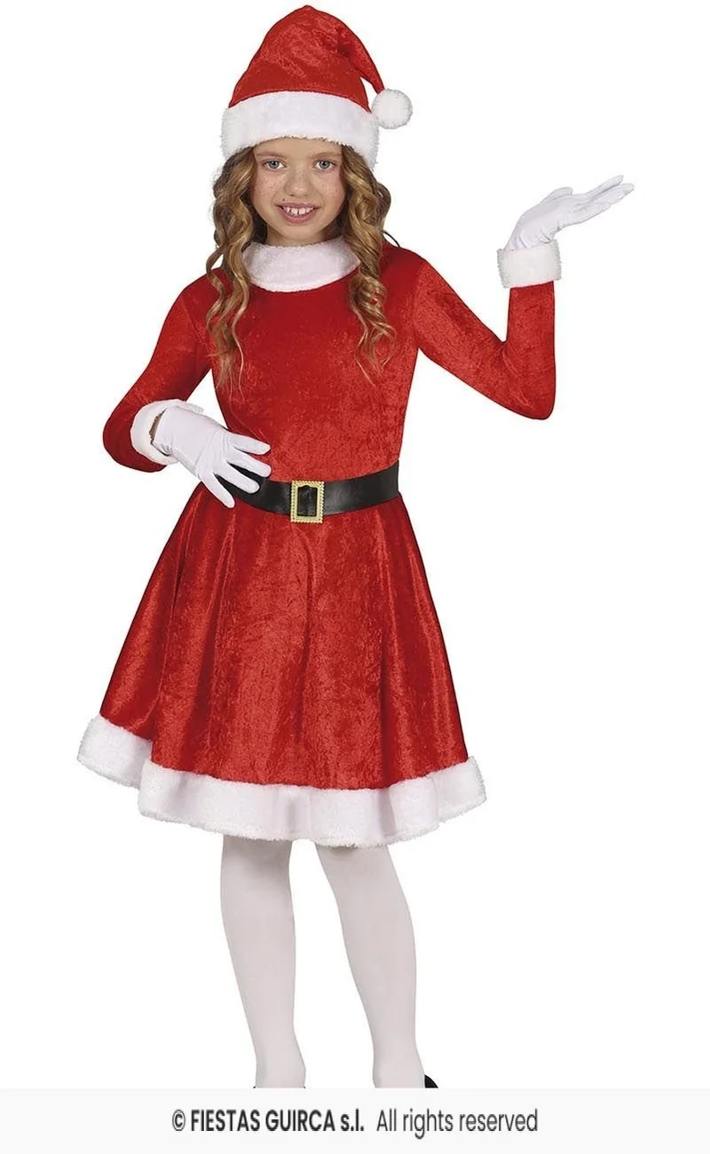 Winter Kerstmis Girl kostuum Kind