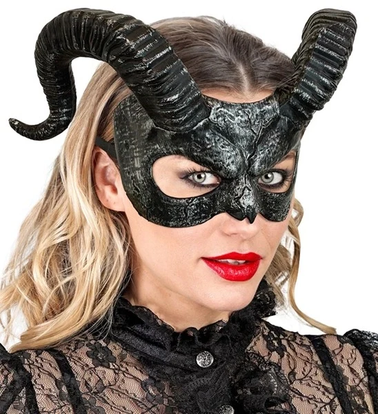 Oogmasker met hoorn Ruben