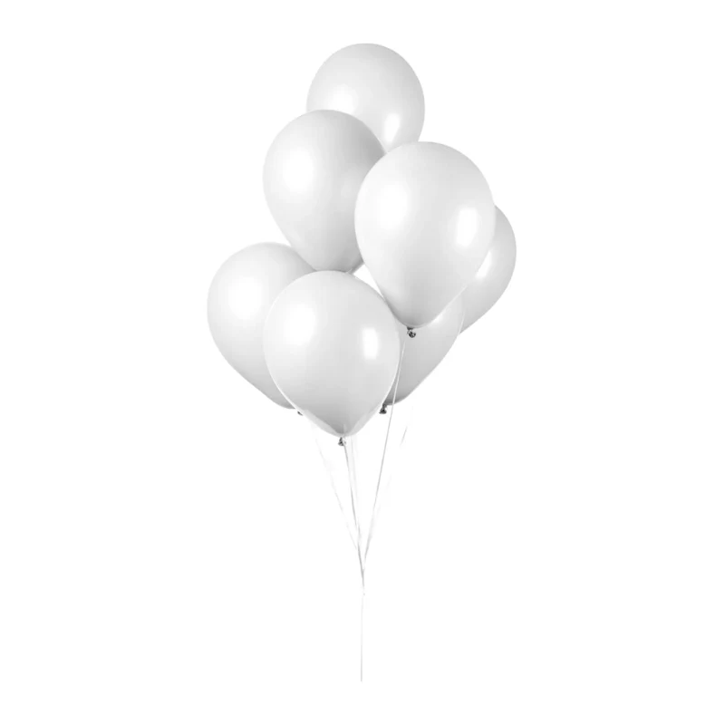 Ballonnen Wit - 50 stuks - 30cm