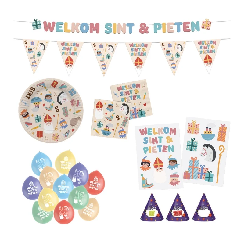 Welkom Sint & Pieten pakket XL (pakket 21)