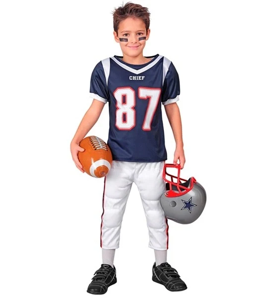 American football speler kostuum Yara kinderen