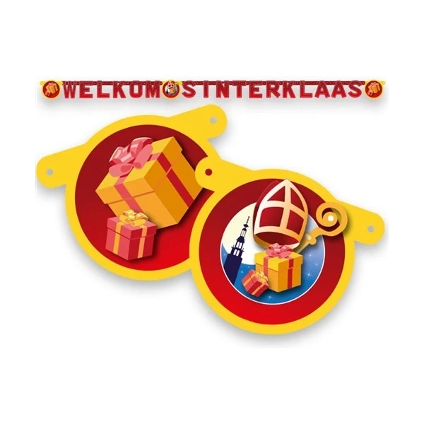 Letterslinger Welkom Sinterklaas