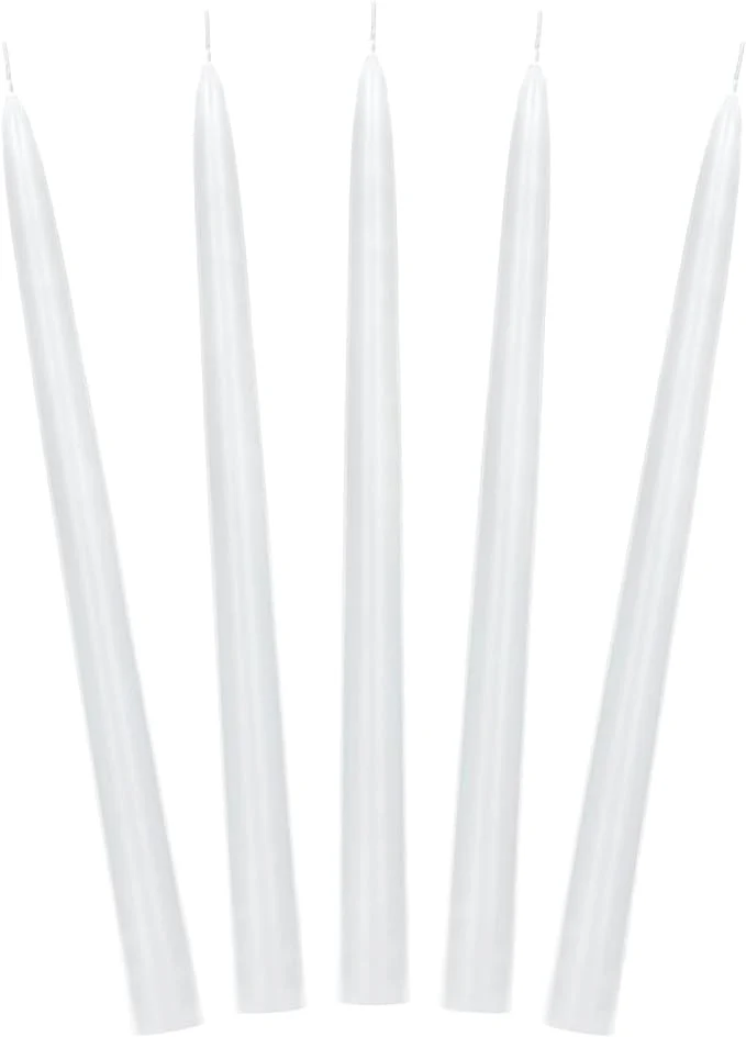 Dinerkaarsen Parelmoer Metallic 24cm (10st)