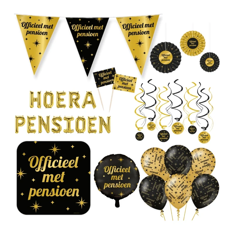 Pensioen Classy Versiering pakket - XL
