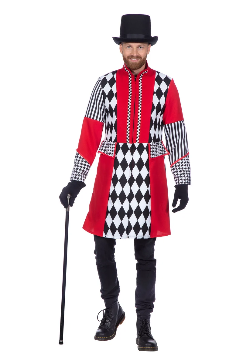 Jas Ruiten rood/wit/zwart Heren Premium