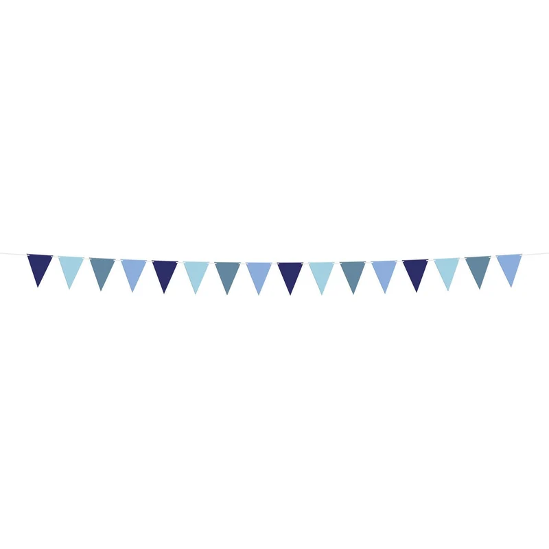 Vlaggenlijn Bold Blue (6m)