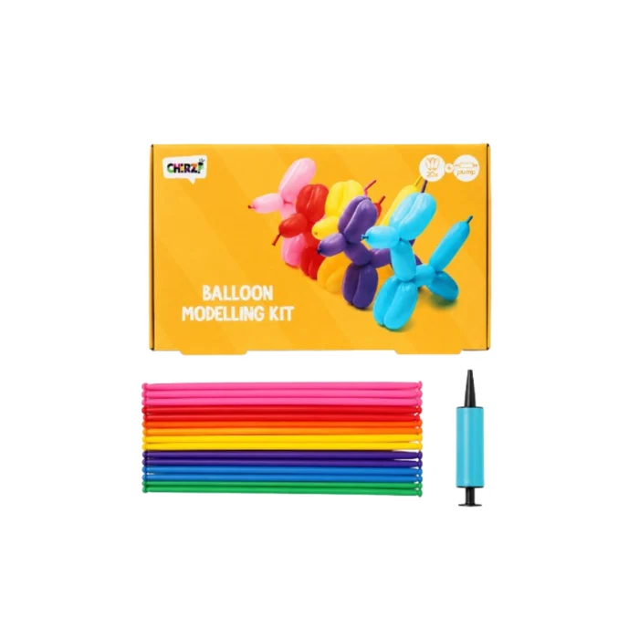 Modelleerballonnen meerkleurig 30 stuks