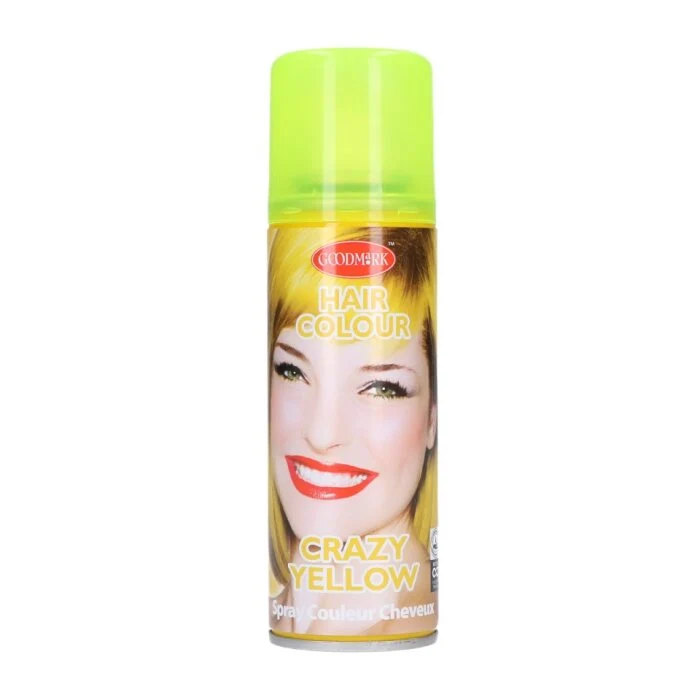 Haarspray fluor geel 125ml
