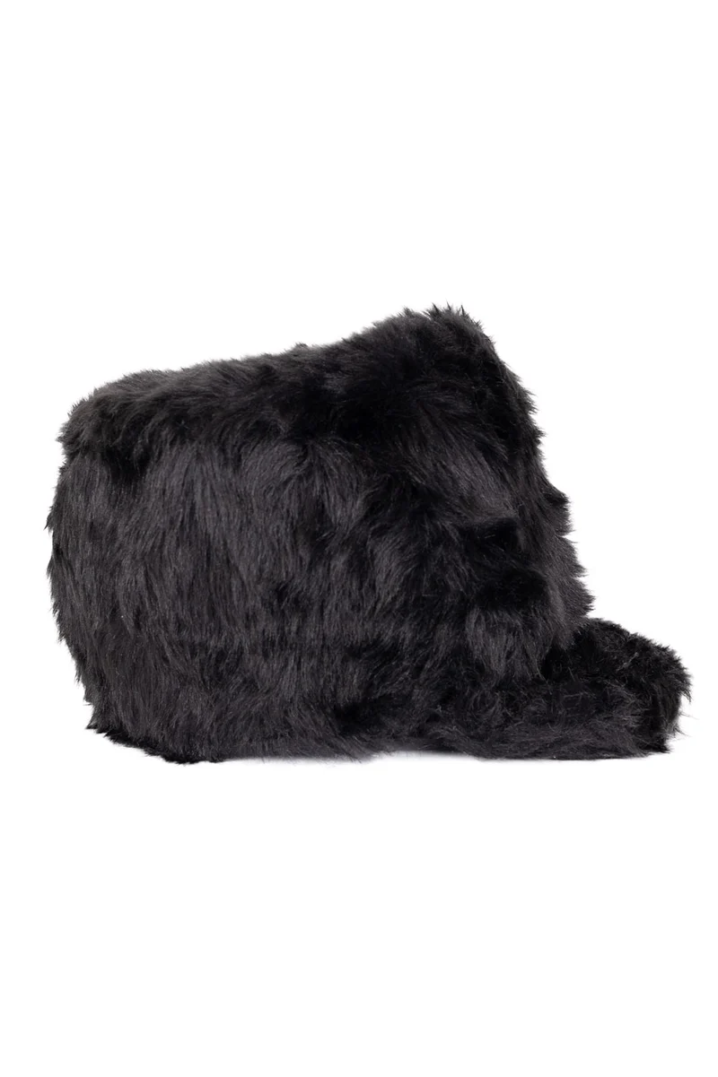 Pluche fanfare hoed harmonie zwart 15 cm