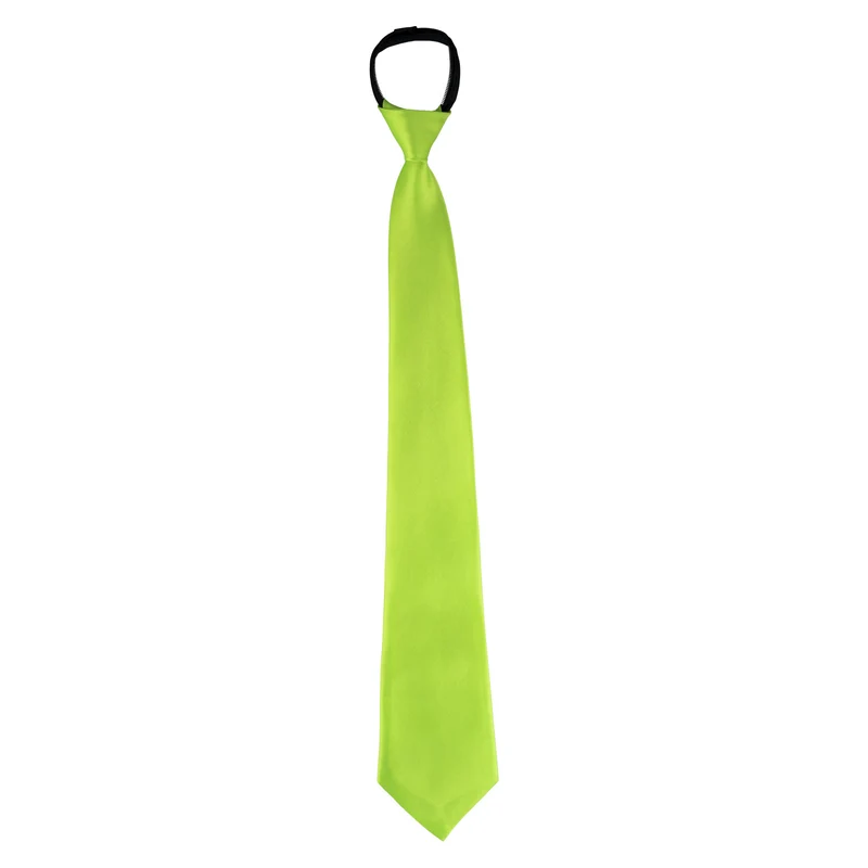Neon groene stropdas