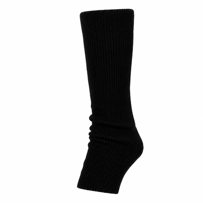 Beenwarmers zwart one size