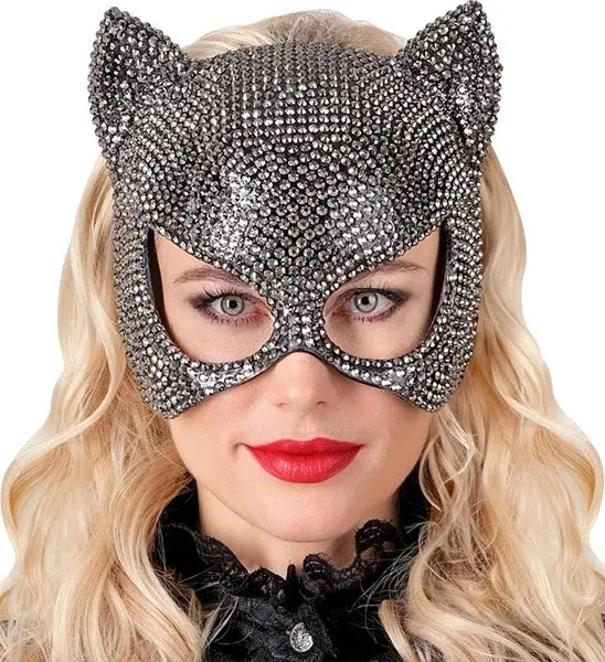 Oogmasker kat strass Niek