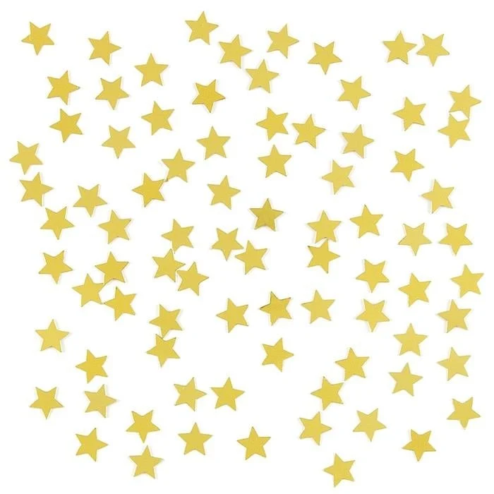 Confetti Sterretjes Goud - 15 Gram