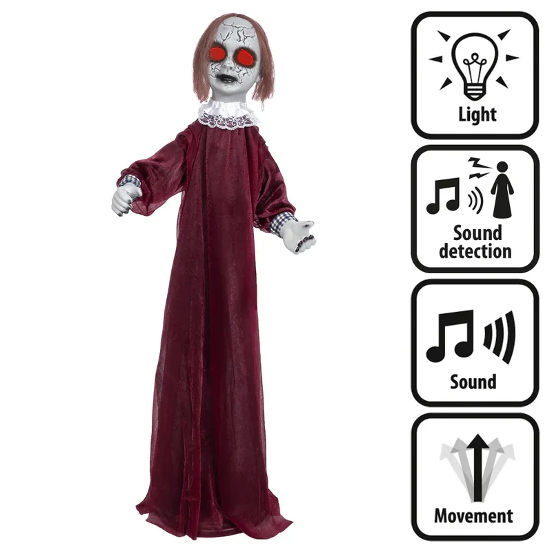 Staande decoratie Lachende Dolly (90cm)