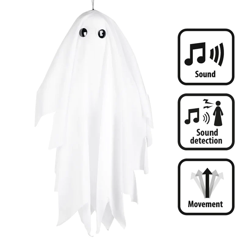 Decoratie Schuddend spook (48cm)