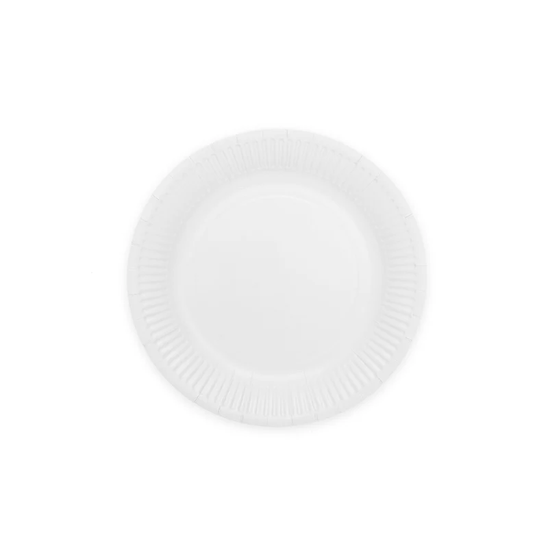 Witte Gebaksbordjes 18cm (8st)