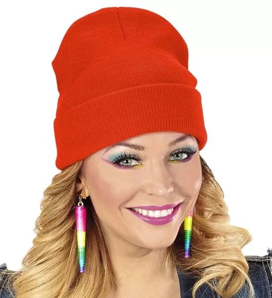 Beanie rood muts Niek