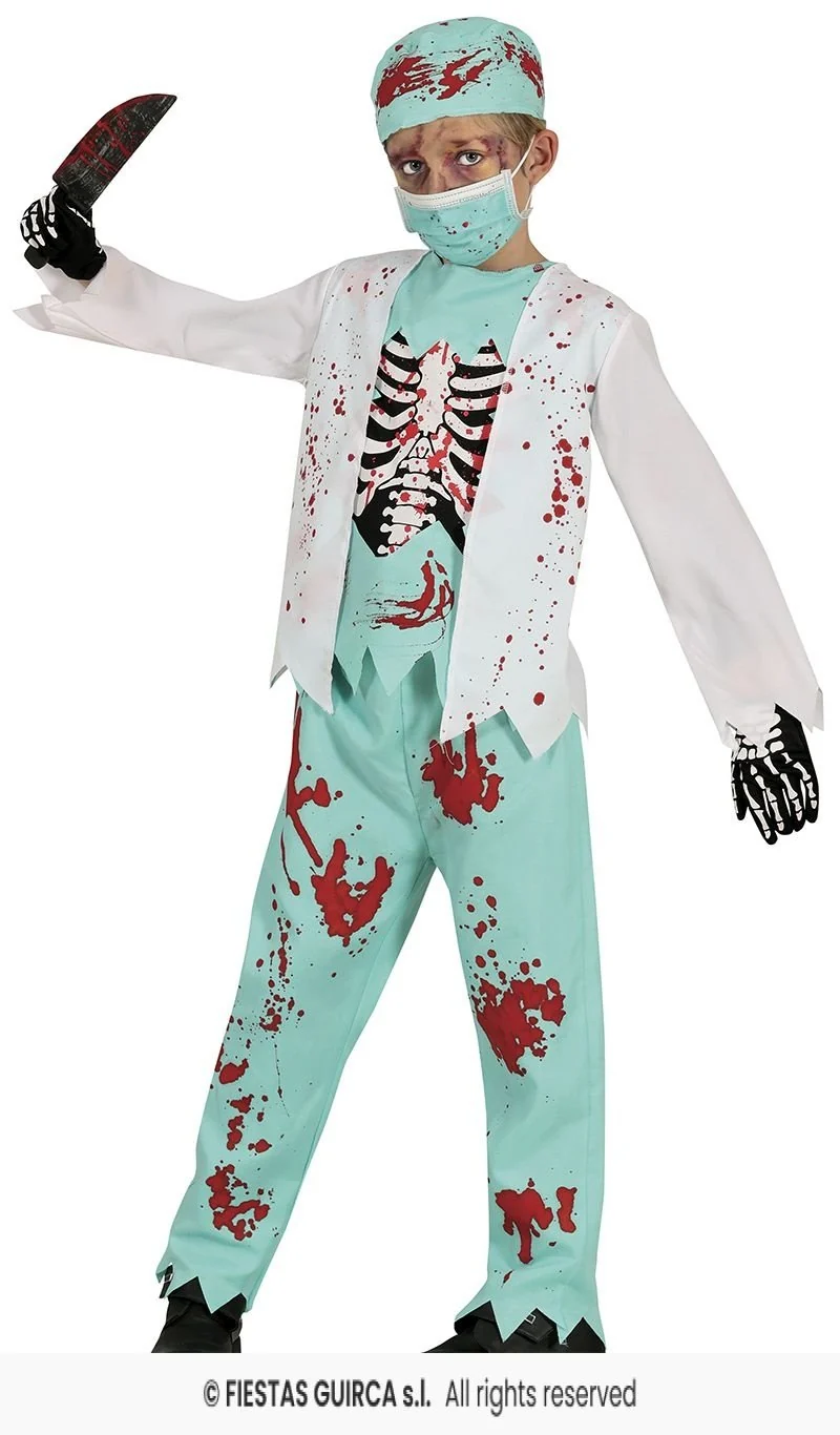 Dokter Griezel Kostuum Skelet Kind