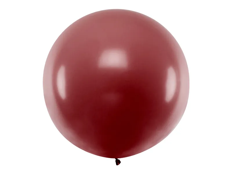 Mega Ballon Bordeaux - 100cm