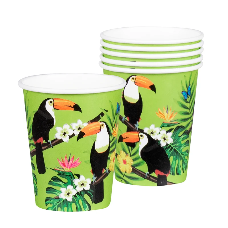 Set 6 bekertjes Toekan