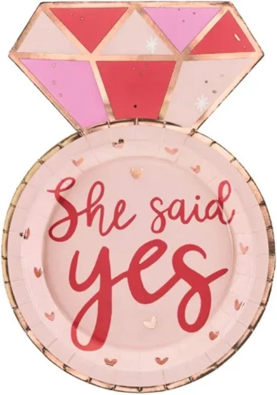 Ringborden 'She Said Yes' (6st)