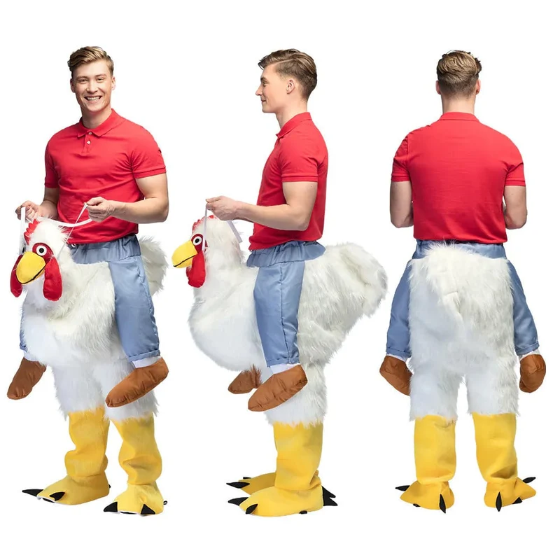 Kippen Rijder Kostuum Nuggie