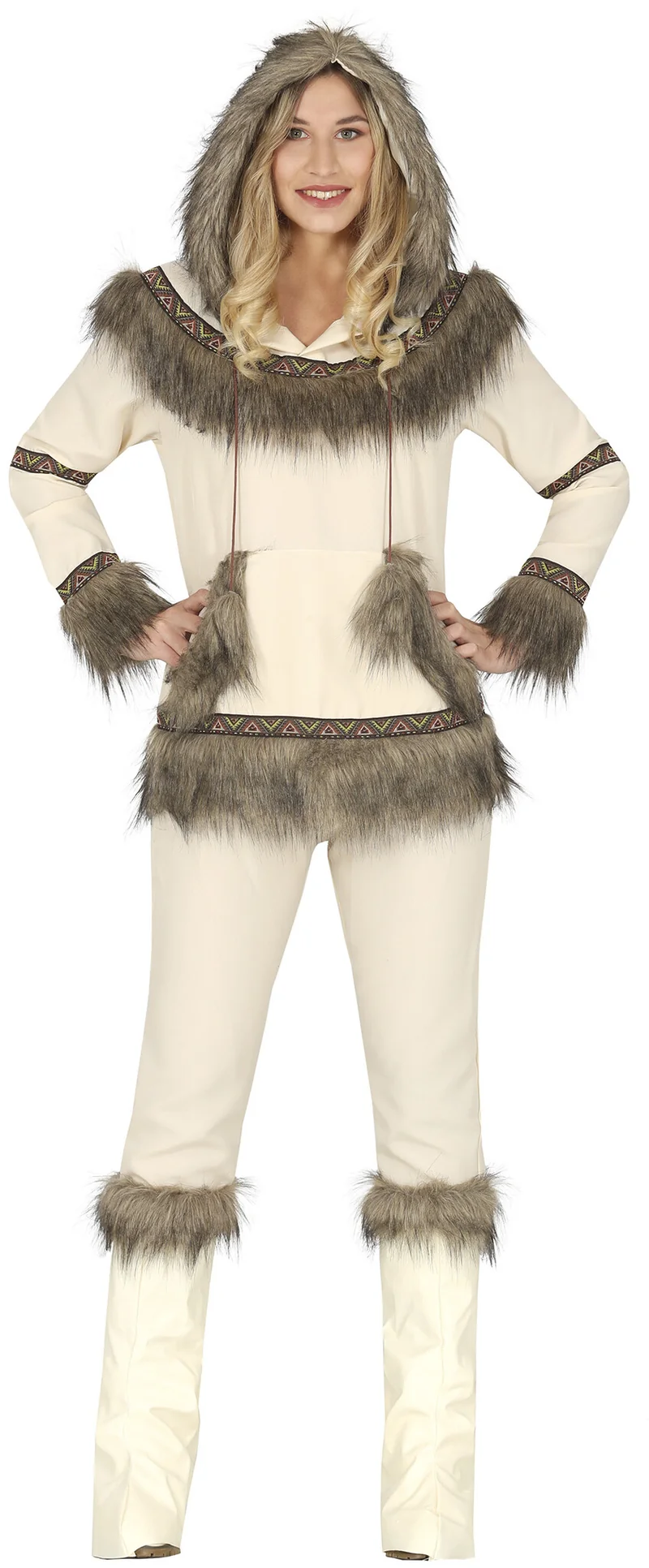 Eskimo Kostuum Vrouw Inuk