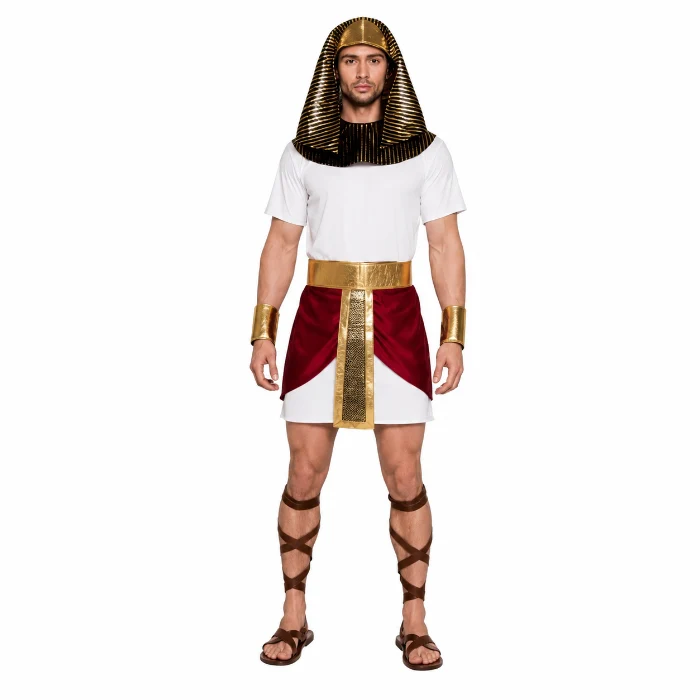 Kostuum Tutankhamun meerkleurig heren maat M/L