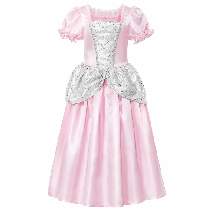 Kostuum prinses Rosabel roze/wit meisje 4-6 jaar