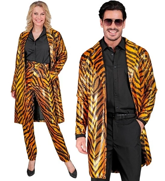 Paillettenjas tijger Teddy