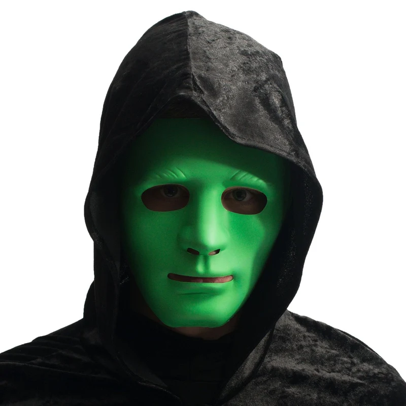 Groen Masker Anoniem PVC