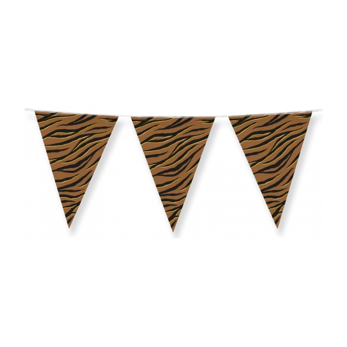 Tijger - Vlaggenlijn - 10 meter