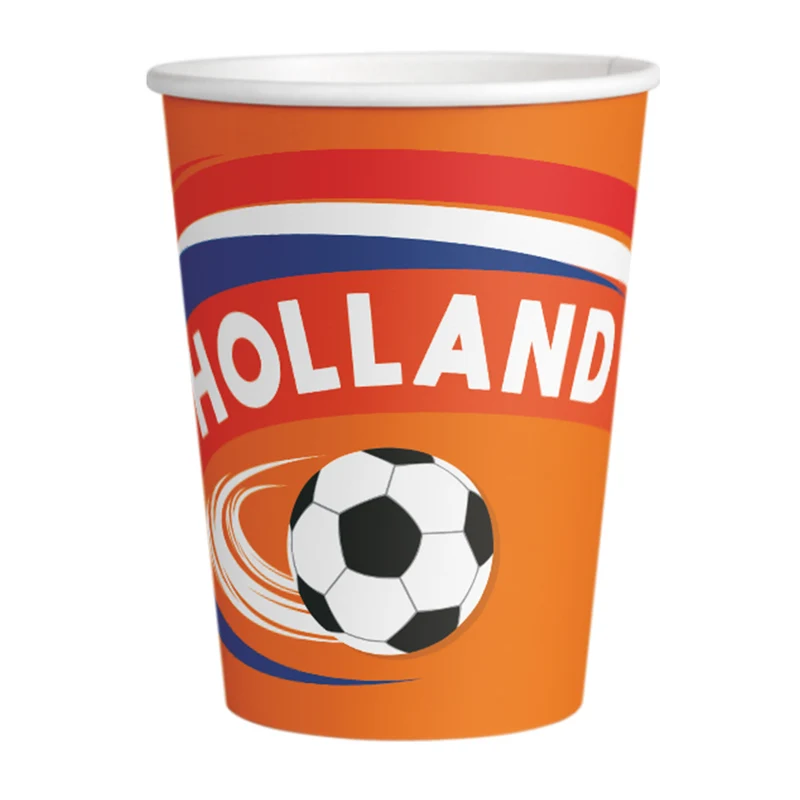 Set 8 papieren bekertjes 'Holland'