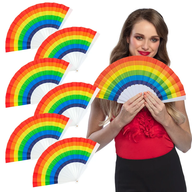 Set 6 waaiers Pride