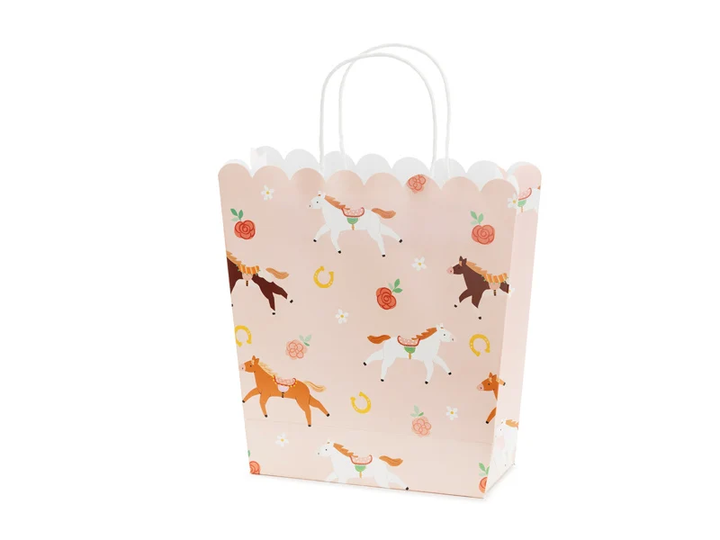 Cadeautasje Paarden Perzik (1st)