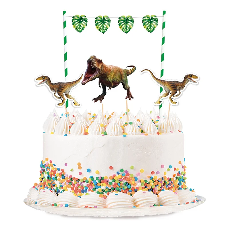 Set taartdecoratie T-rex