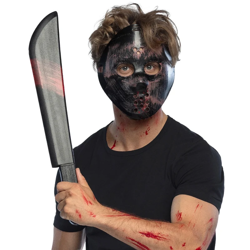 Set Killer machette en hockey masker