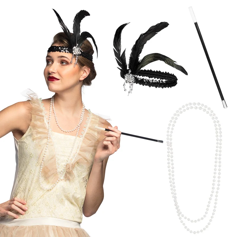 Set Flapper Charleston jaren 20
