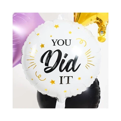 Geslaagd You did it Folieballon 45cm