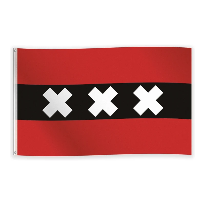 Vlag Amsterdam 150x90cm